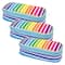 Teacher Created Resources Colorful Stripes Pencil Cases, 3ct.